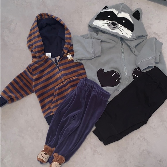 Carter's Other - (2 for $20) Bundle of 2 Matching 3m outfits- EUC